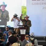 David Monreal durante el Foro Bienestar para Todas y Todos en Fresnillo