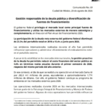 Comunicado de Hacienda sobre gestión de la deuda pública y emisión de bonos Samurái en 2026
